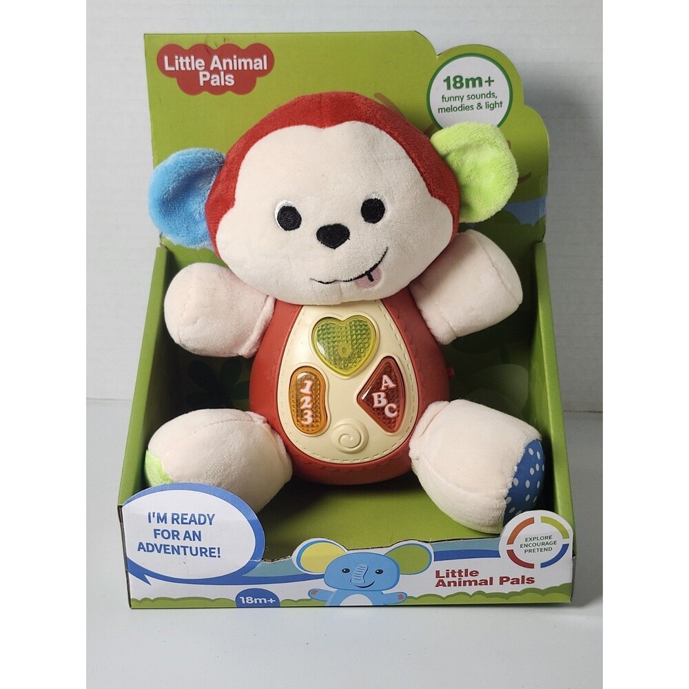 Little Animal Pals Light-Up Learning Monkey Toy